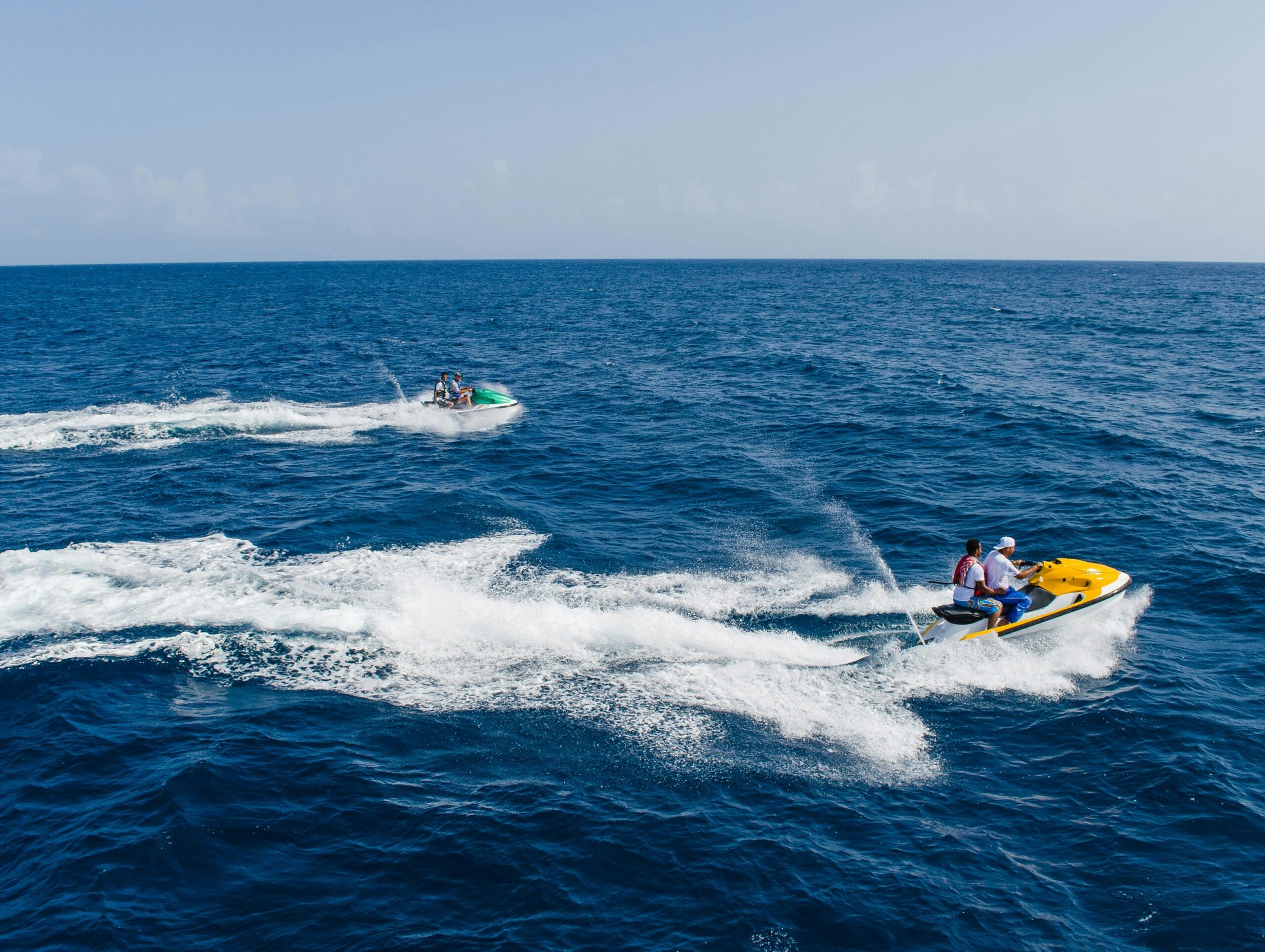 Motos agua en Playa Anfi Gran Canaria